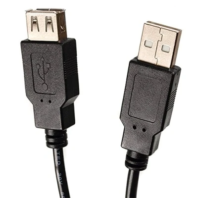 Abbildung von Maclean MCTV 744 USB Verlängerungskabel Kabelanschluss 2.0 Anschluss Verlängerungs Buchse/Stecker (3m)