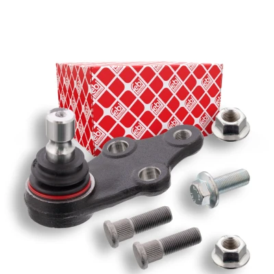 Abbildung von FEBI BILSTEIN 104843 Traggelenk unten, Vorderachse links, rechts mit Anbaumaterial 18 für Querlenker HYUNDAI: ix35, Tucson