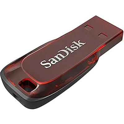 Abbildung von SanDisk 16GB Cruzer Blade USB Flash Drive 3 pack , Blue/Pink/Green