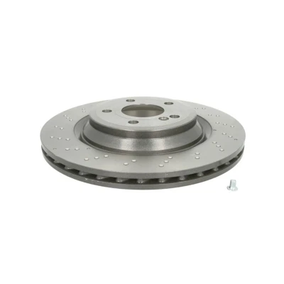 Abbildung von BREMBO COATED DISC LINE 09.B743.51 Bremsscheibe 320 24 5 gelocht/innenbel. beschichtet hochgekohlt mit Schrauben MERCEDES BENZ: SL Convertible