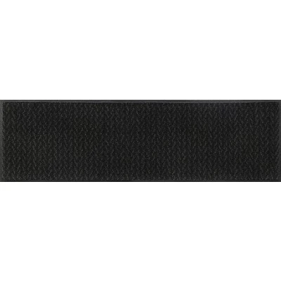 Abbildung von wash+dry Fußmatte Duo Charcoal 35x120cm, innen und außen, waschbar
