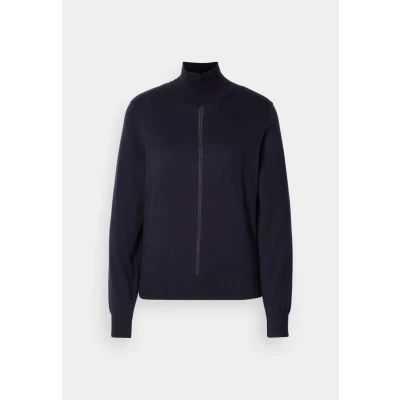 Abbildung von BOSS Faghettini Strickpullover, Damen, Größe: Large, Dark blue