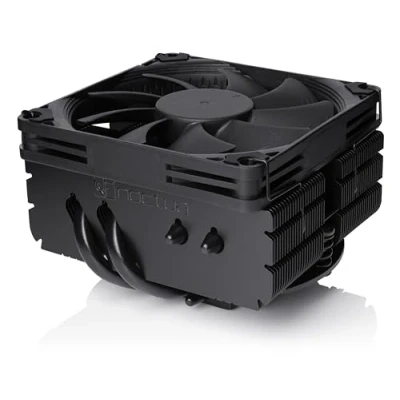 Abbildung von Noctua NH L9x65 chromax.black, Premium Low Profile CPU Kühler (65mm, Schwarz)