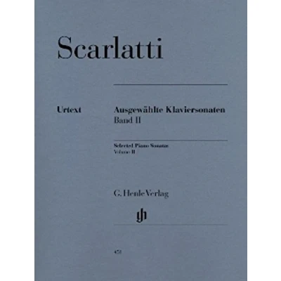 Abbildung von Ausgewaehlte Sonaten 2. Klavier: Instrumentation: Piano solo (G. Henle Urtext Ausgabe)