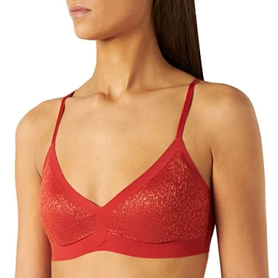 Abbildung von S by sloggi Damen Superb P Padded BH, Haute Orange, XS
