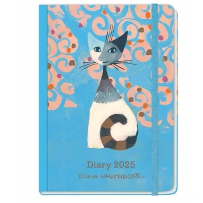 Abbildung von Rosina Wachtmeister Journal A5 2025: Taschenkalender 2025. Schön illustrierter Buch Kalender mit Punktraster, Gummiband und Lesebändchen. Terminkalender 2025 224 Seiten. (Kalenderbücher Heye)