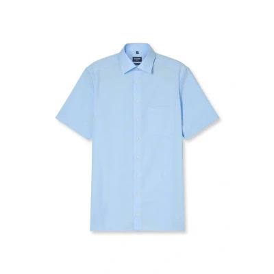 Abbildung von Herren Hemd Modern Fit Kurzarm, hellblau, M (39)