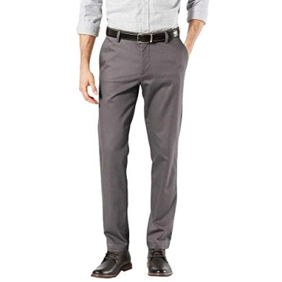 Abbildung von Dockers Herren Signature Khaki Slim Fit Pants Refined Chinos, Magnet, 31W / 32L