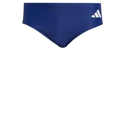 Abbildung von adidas Herren 3 Stripes Swim Trunks, Dark Blue/White, 42