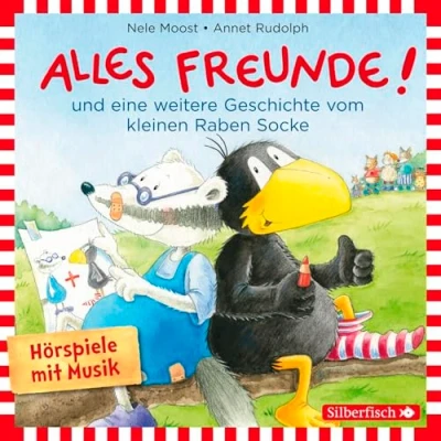 Abbildung von Alles Freunde!, wieder gut! (Der kleine Rabe Socke): 1 CD