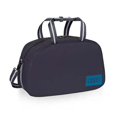 Abbildung von Audi 3152300100 Freizeittasche Tasche Weekender Tragetasche Leasure Bag, mit Ringe Logo, grau