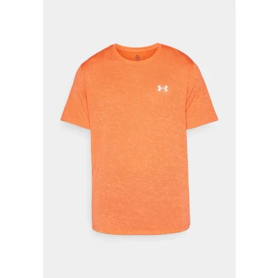 Abbildung von Under Armour Launch CAMO Shortsleeve Sport Tshirt fire, Herren, Größe: Large, Fire