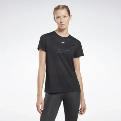 Abbildung von Reebok Damen Workout Ready T Shirt, Black, L