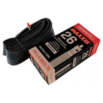 Abbildung von Maxxis Downhill Fahrradschlauch, Schwarz, 26 x 2.50 2.70 Schrader/Auto