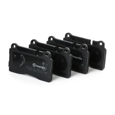 Abbildung von BREMBO P 85 159 Bremsbelagsatz für Verschleißwarnanzeiger vorbereitet mit Anti Quietsch Blech ohne Zubehör SEAT: Leon III Hatchback, ST