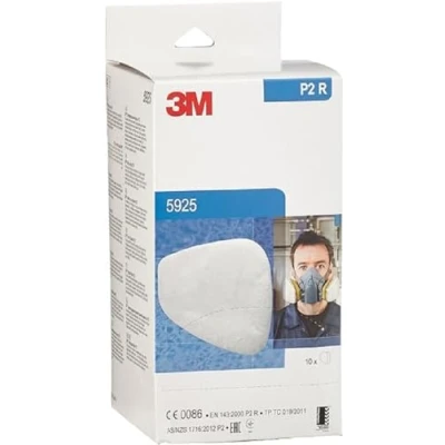 Abbildung von 3M 5925 Partikel Einlegefilter, gegen feste und flüssige Partikel, 10 Stück