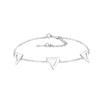 Abbildung von Sofia Milani Damen Armband 925 Silber Dreieck Anhänger B0373