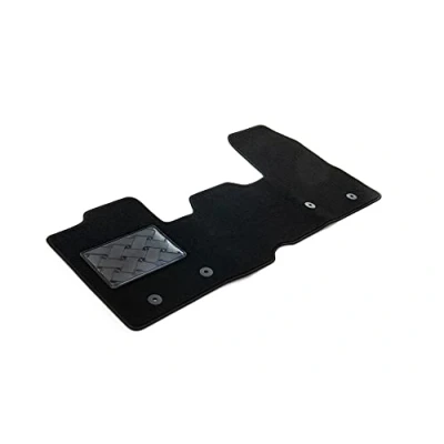 Abbildung von MDM SP 4504 Fußmatten Velours Autoteppich passend für Ford Transit / Custom (Schaltgetriebe) 2014&gt;2019, black