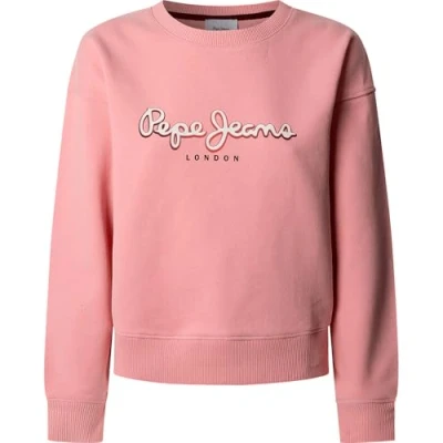 Abbildung von Pepe Jeans Maddy Sweatshirt, Damen, Größe: Small, Washed pink