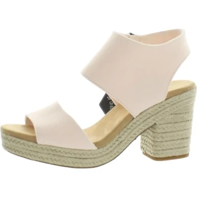 Abbildung von TOMS Damen Majorca Platform Sandale mit Absatz, Dusty Peach, 39 EU