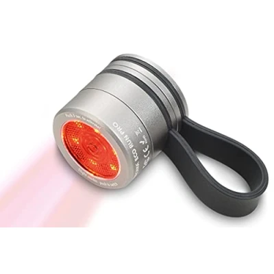 Abbildung von Troika Unisex Erwachsene ECO Run PRO Taschenlampe, Silber, 3,5cm