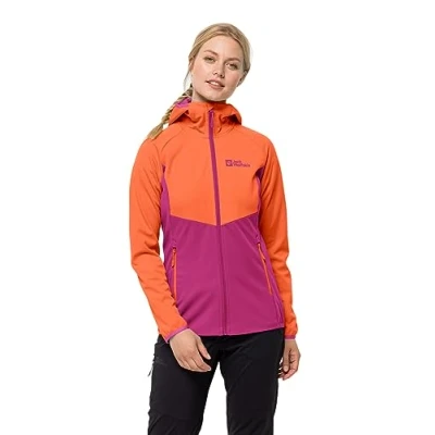 Abbildung von Jack Wolfskin GO HIKE Softshelljacke, Damen, Größe: XS, New magenta