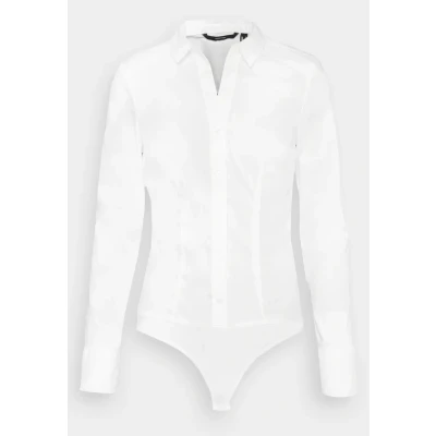 Abbildung von Vero Moda Vmlady G String Hemdbluse, Damen, Größe: Large, Snow white