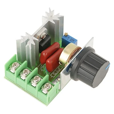 Abbildung von AC Motor Drehzahlregler 50 220 V 2000 Watt 25A Spannungsregler Einstellbare LED Dimmer