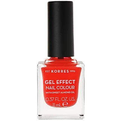Abbildung von Korres Geleffekt Nagellack Nagellack, Damen, Größe: 11 ml, Coral 45
