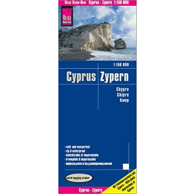 Abbildung von Reise Know How Landkarte Zypern / Cyprus (1:150.000): reiß und wasserfest (world mapping project)