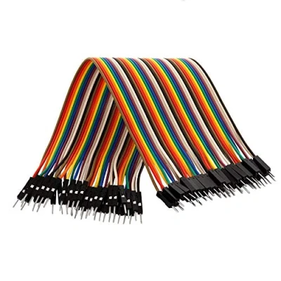 Abbildung von AZDelivery Jumper Wire Kabel 40 STK. je 20 cm M2M Male to kompatibel mit Arduino und Raspberry Pi Breadboard
