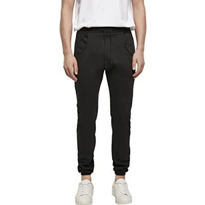 Abbildung von Build Your Brand Herren Heavy Deep Crotch Sweatpants, Schwarz (Black), XL
