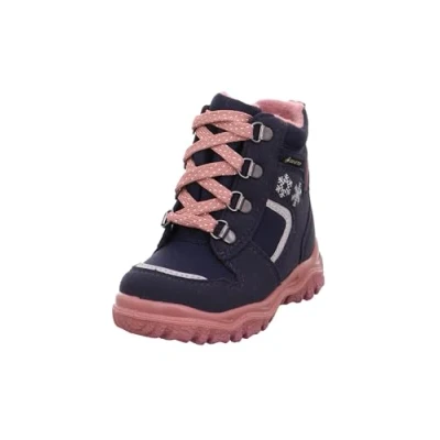 Abbildung von Superfit Mädchen HUSKY1 warm gefütterte Gore Tex Schneestiefel, BLAU/ROSA 8010, 26 EU
