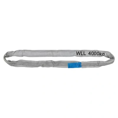 Abbildung von PETEX 47204218 Rundschlinge Arbeitslast (WLL)=4 t Grau, 2 m