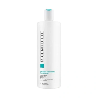 Abbildung von Paul Mitchell Instant Moisture Conditioner Feuchtigkeits für trockene Haare, stärkende Haarpflege mit Shea Butter, 1000 ml