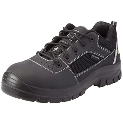Abbildung von Skechers Herren Trophus Sicherheitsschuh, Black Nubuck Leather Textile, 48.5 EU