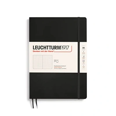 Abbildung von LEUCHTTURM1917 349298 Notizbuch Composition (B5), Softcover, 123 nummerierte Seiten, dotted, Schwarz