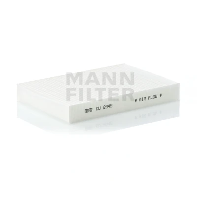 Abbildung von MANN FILTER CU 2945 Innenraumfilter Partikelfilter 230 158 30 RENAULT: MEGANE 1, CLIO 2, Kangoo I