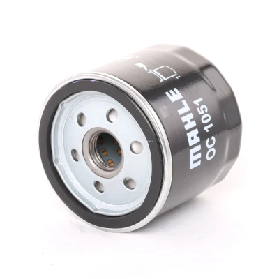 Abbildung von MAHLE ORIGINAL OC 1051 Ölfilter mit einem Rücklaufsperrventil Anschraubfilter FORD: Fiesta 6, Mk6 Saloon, Focus 2, VOLVO: V50, C30, S40 II