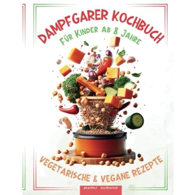 Abbildung von Dampfgarer Kochbuch für Kinder ab 8 Vegetarisch Vegan