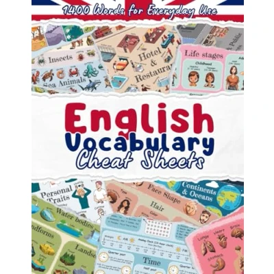Abbildung von English Vocabulary Cheat Sheets: Your First 1400 Words for Everyday Use