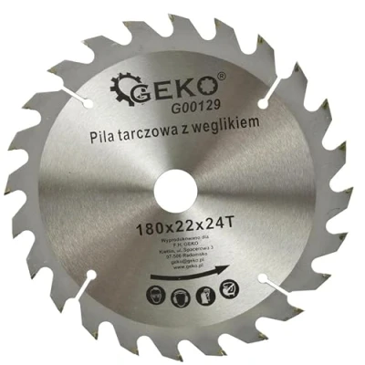 Abbildung von 180 x 22,23 mm 24 TCT Zähne Sägeblatt Top Qualität Kreissägeblatt für Holz