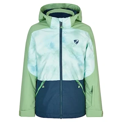 Abbildung von Ziener Mädchen AMELY Ski Jacke, Winterjacke wasserdicht, winddicht, warm, hale navy stru, 176