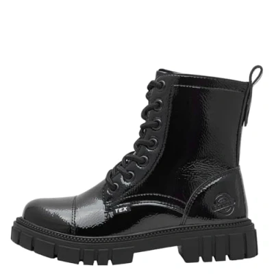 Abbildung von s.Oliver Schnürstiefelette für Kinder, Größe: 37, Black patent Schuhe