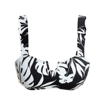 Abbildung von Roxy LOVE THE Vanuatu Bikinitop, Damen, Größe: Small, Anthracite surf trippin bico s
