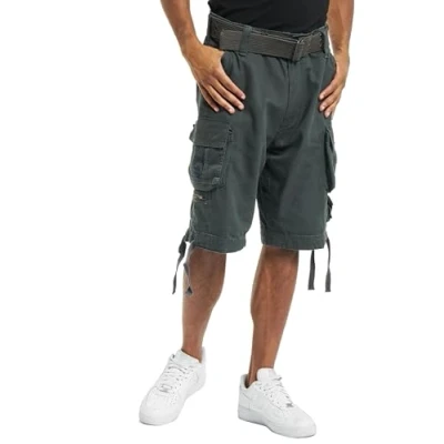Abbildung von Brandit Savage Vintage Shorts, Herren, Größe: Large, Charcoal