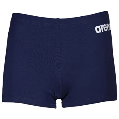 Abbildung von ARENA Jungen Boy&#039;s Team Swim Solid Badehosen Shorts, Black white, 140 EU