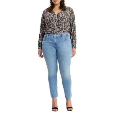 Abbildung von Levi&#039;s Plus 311 Shaping Skinny Jeans Fit, Damen, Größe: 52x32, Slate oahu morning dew