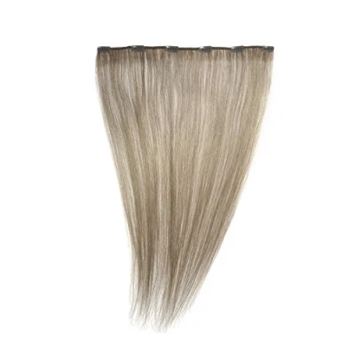 Abbildung von American Dream Einteilige 100% Echthaar Clip In Extensions Farbe 18 Aschblond 46cm, 1er Pack (1 x 1 Stück)