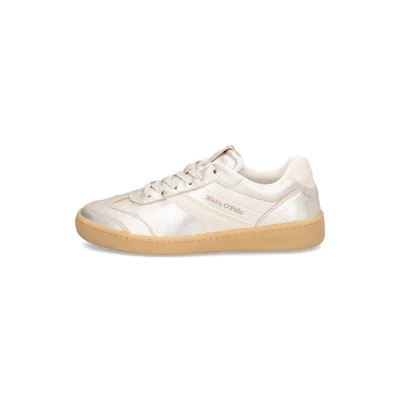 Abbildung von Marc O&#039;Polo Court Sneaker low, Damen, Größe: 40, Silver coloured Schuhe